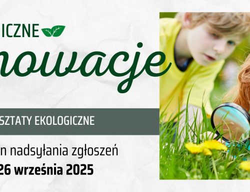 Zapraszamy na WARSZTATY EKOLOGICZNE!